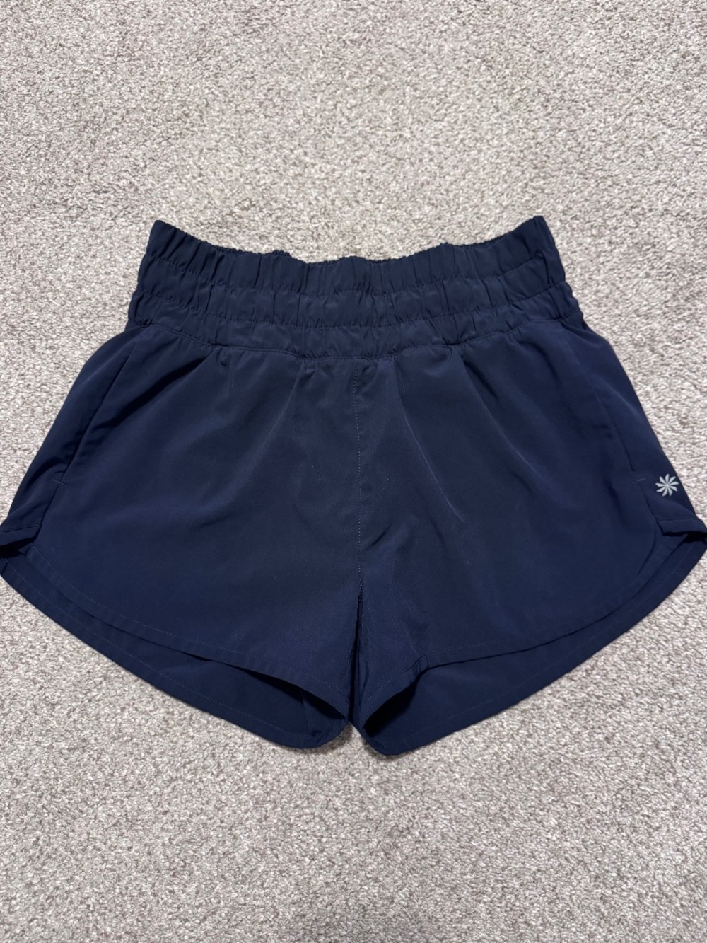 Athlete Girl Shorts - Navy Size Youth Large (12)